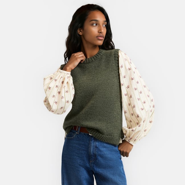Chaleco, cuello redondo - LA REDOUTE COLLECTIONS