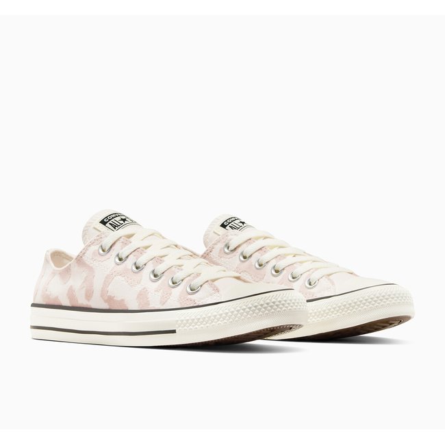 All Star Ox Lavish Leopard Trainers, white/beige, CONVERSE