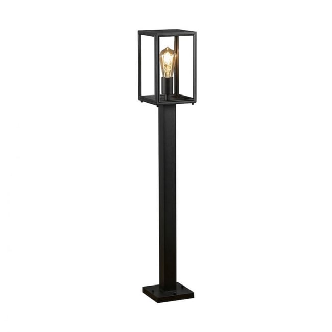 Borne Extérieure Noire Capri 1m Couleur noir <span itemprop=