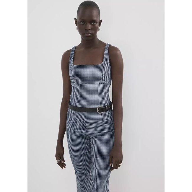 Top vichy bleu <span itemprop=