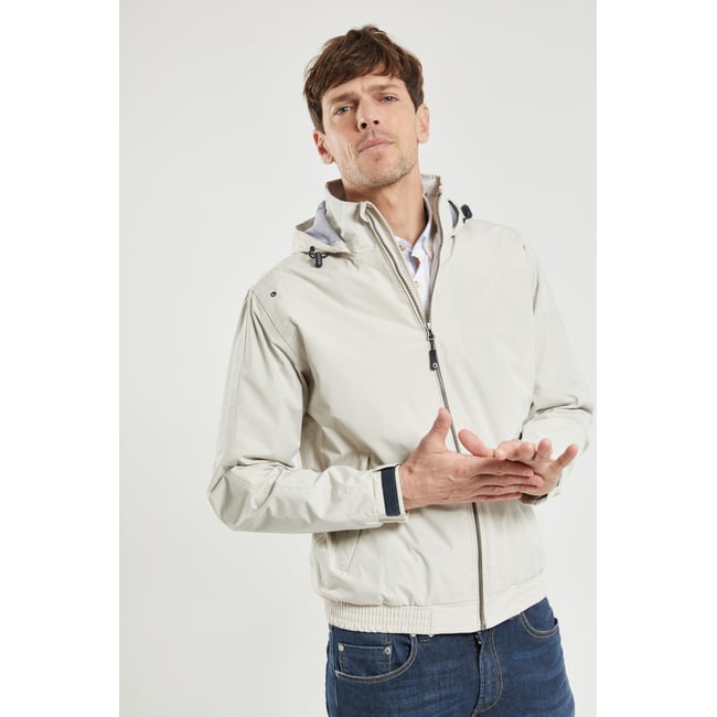 Blouson imperméable HORUS mastic <span itemprop=