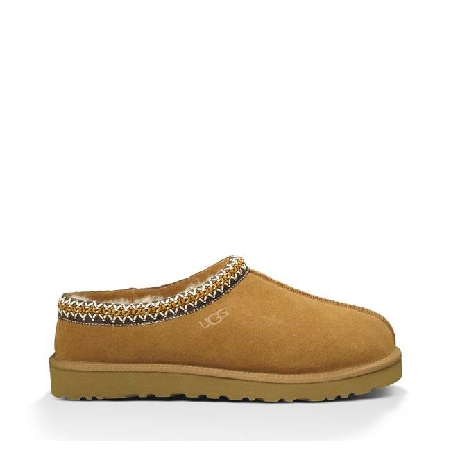 Mules Tasman marron noisette <span itemprop=