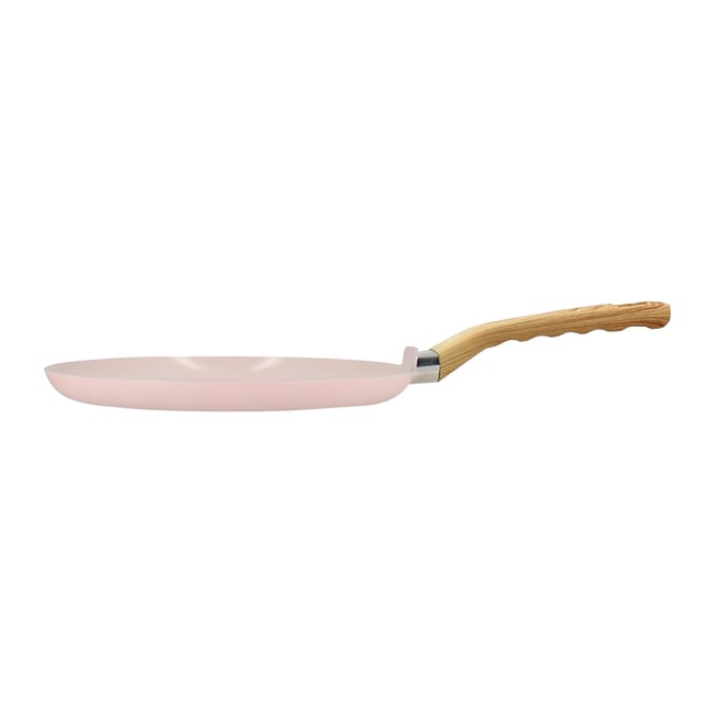 Crêpière en aluminium 26cm, COLORAMA rose <span itemprop=
