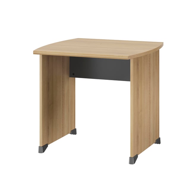 Table bureau du  avec voile de fond Couleur beige <span itemprop=