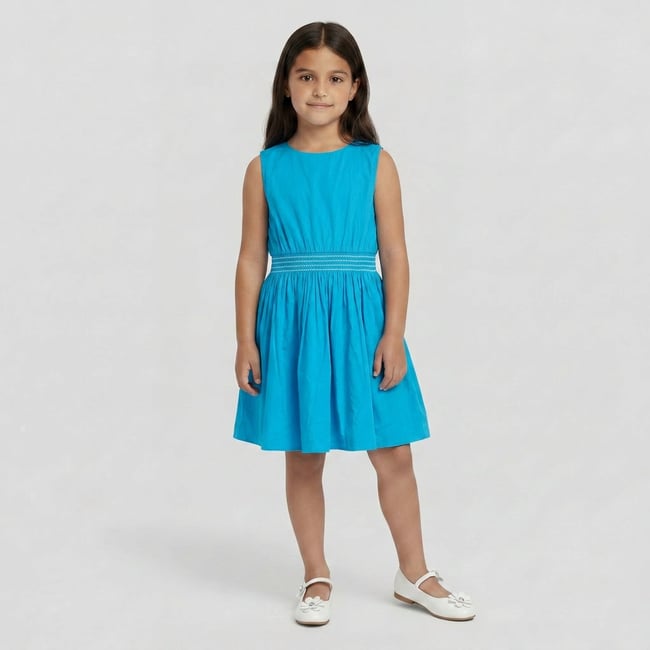 Robe  - Très bon état bleu <span itemprop=