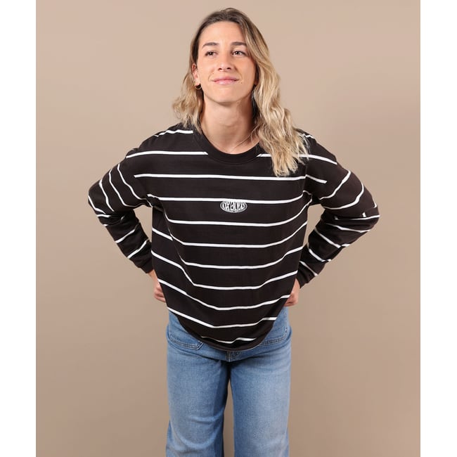 Tee-shirt manches longues ROASTED cafe <span itemprop=