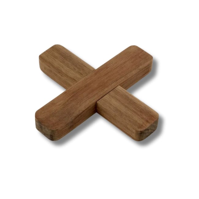 Dessous de Plat 18 cm ACACIA Couleur bois,bois brun <span itemprop=