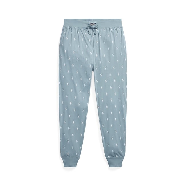 Pantalon de pyjama avec motif poney gris <span itemprop=