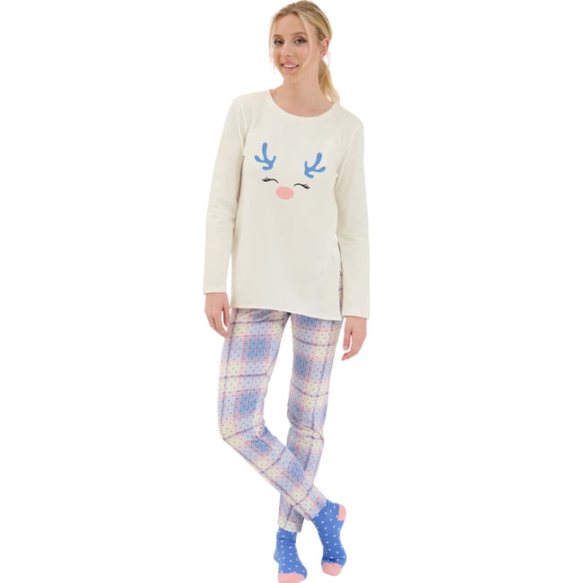 Pyjama leggings tunique manches longues Holiday - LISCA