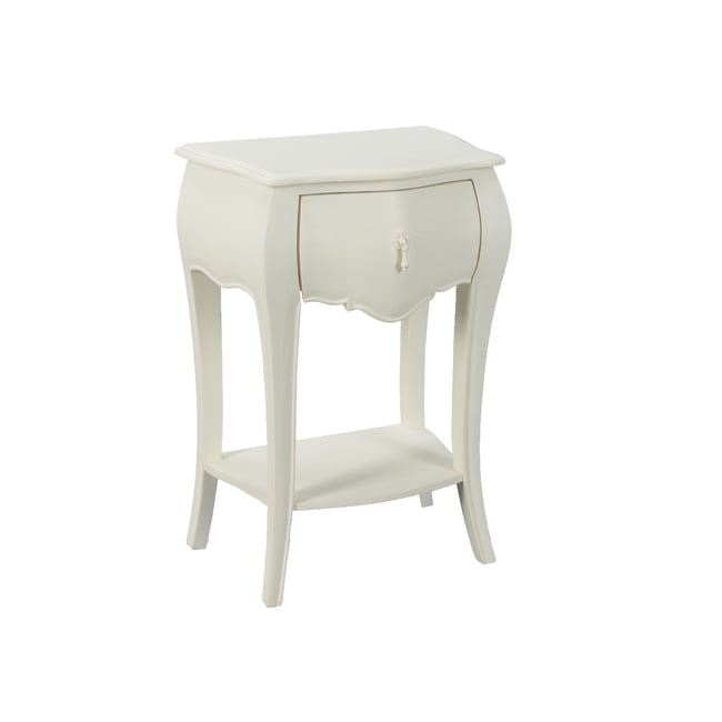 Table de chevet 1 tiroir en chêne   L45 cm Murano Céleste - AMADEUS