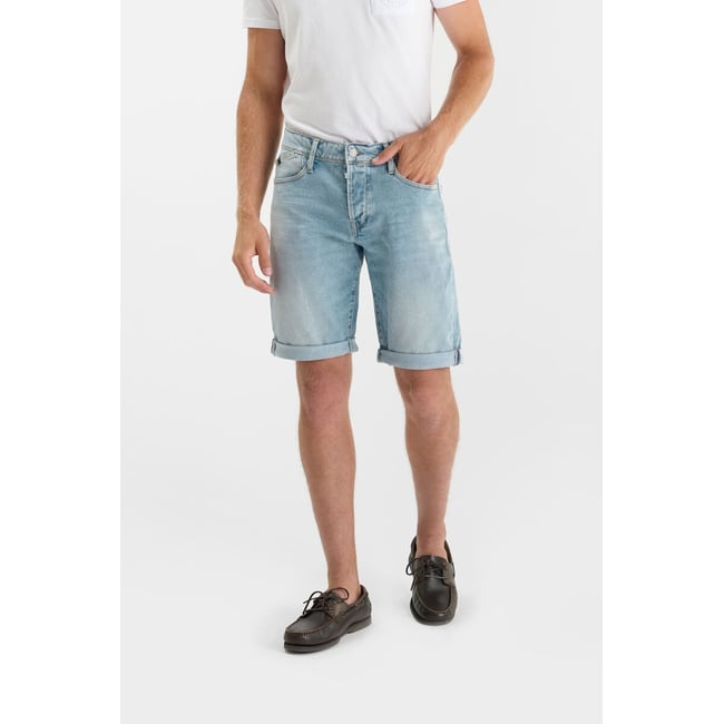 Bermuda short en jeans LANDRES blue <span itemprop=