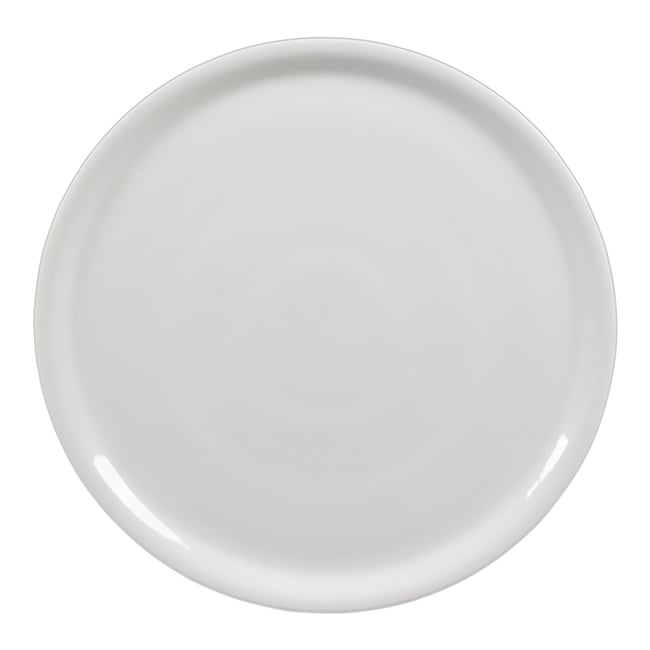 Assiette à pizza 31 cm (lot de 6) Couleur blanc <span itemprop=