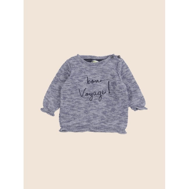 Pull - Très bon état bleu <span itemprop=