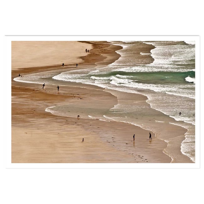 Poster bonheur vacances à la mer - HEXOA