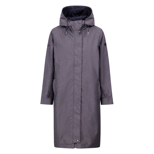 Veste imperméable SHIRALEE bleu marine <span itemprop=