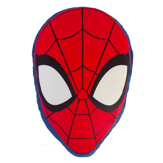 Coussin forme imprimé 100% Polyester, HEAD rouge <span itemprop=