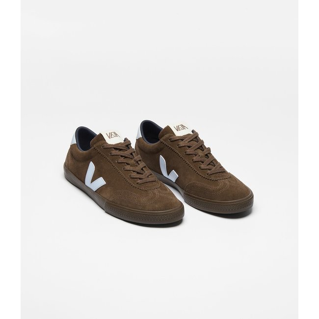 Volley suede trainers, dark brown, VEJA