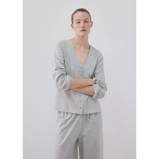 Pyjama deux pièces vichy - MANGO