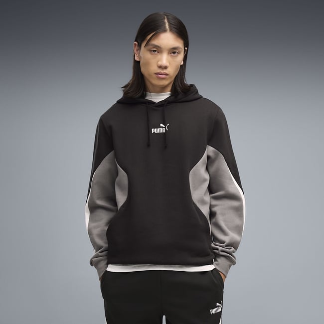 Felpa con cappuccio, Essentiel nero  PUMA