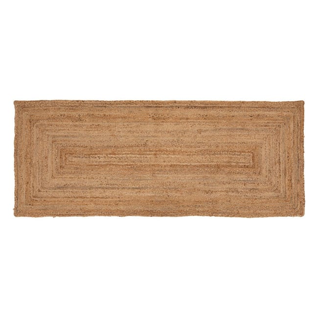 Tapis de couloir 80x200  jute naturel Couleur v002235 <span itemprop=