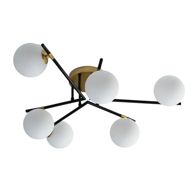 Plafonnier design et graphique - MATTINA Couleur v019843 <span itemprop=