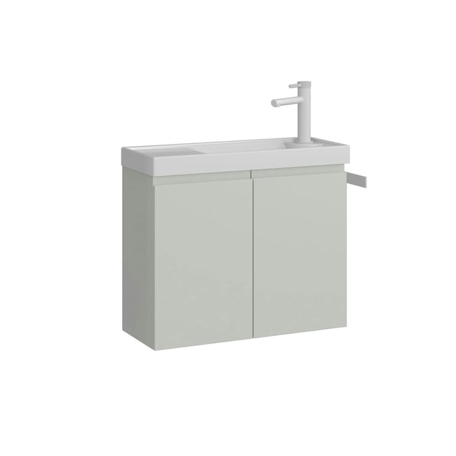 Meuble lave-mains suspendu 2 portes IRIS - PIER IMPORT