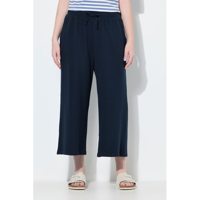 Jupe-culotte en molleton de coton bio - ULLA POPKEN