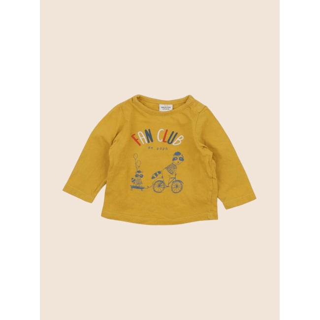 Tee-shirt - Très bon état jaune <span itemprop=