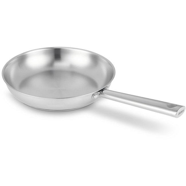 Poêle inox Cicla 20 cm argent <span itemprop=