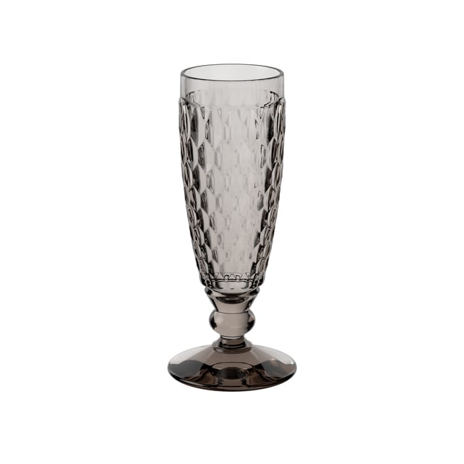 Flûte À Champagne Smoke BOSTON Couleur gris <span itemprop=