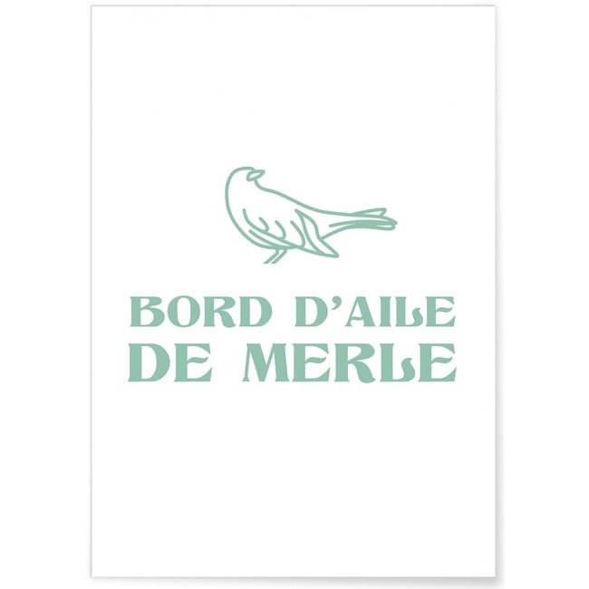 Affiche Bord d'aile Couleur blanc <span itemprop=