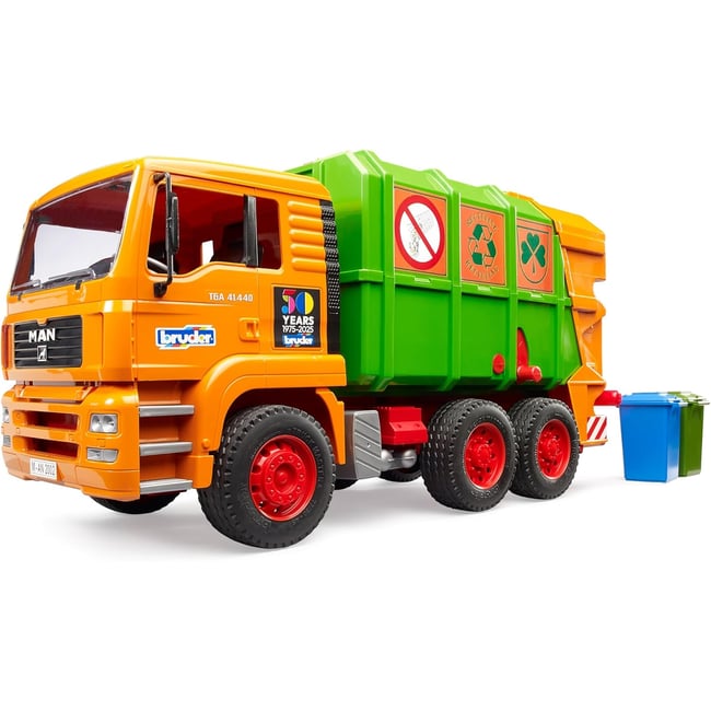 Édition spéciale 50 ans MAN TGA camion à ordures multicolore <span itemprop=