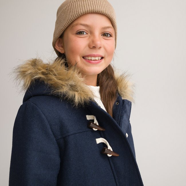 Fur duffle coat discount