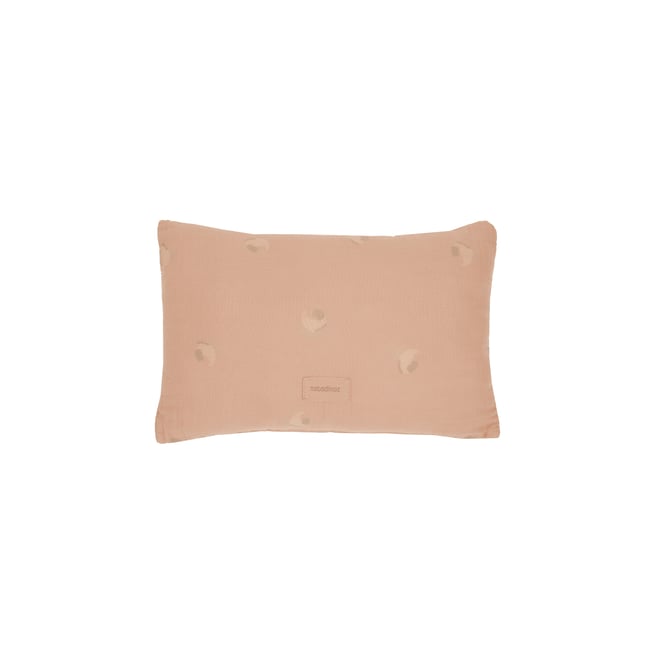 Coussin rectangulaire en double gaze de coton lavé WABI-SABI v002234 <span itemprop=