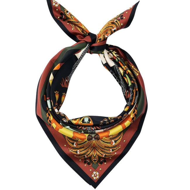 Mini Foulard à motifs DIAMONDS - WILD