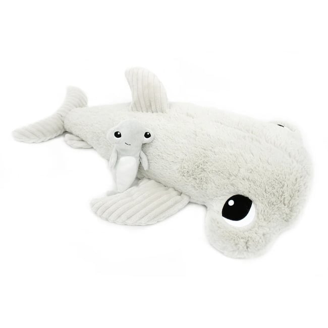 Peluche Les Ptipotos Requin et son bébé - LES DEGLINGOS