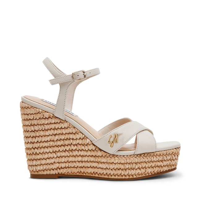 Sandali con zeppa in pelle Cylo-E - STEVE MADDEN