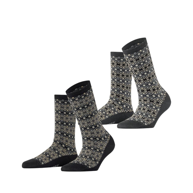 Chaussettes Scandinavian 2-Pack Opaque - ESPRIT
