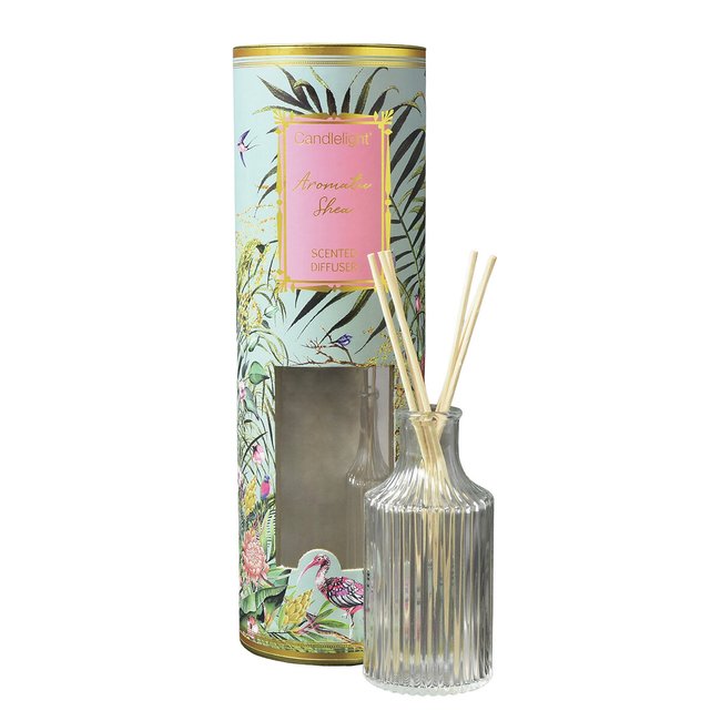 150ml Chinoiserie Reed Diffuser Aromatic Shea, green, SO'HOME