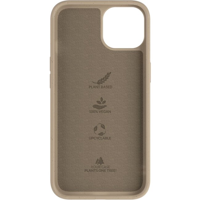 Coque bumper iPhone 14 Plus BioCase Taupe taupe <span itemprop=