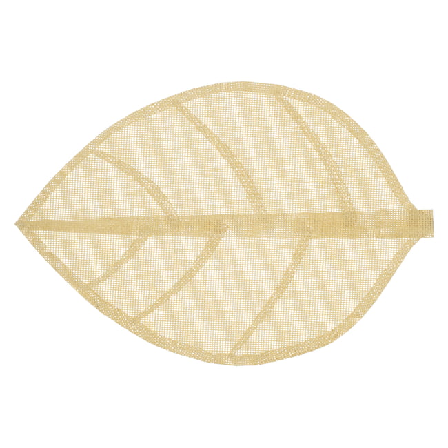 Set de table forme feuille - SECRET DE GOURMET