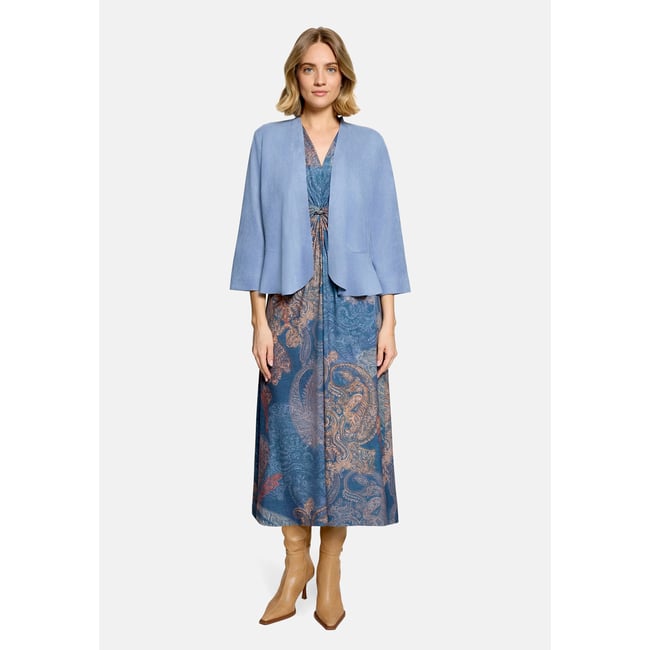 Veste blazer à manches 3/4 infinity <span itemprop=