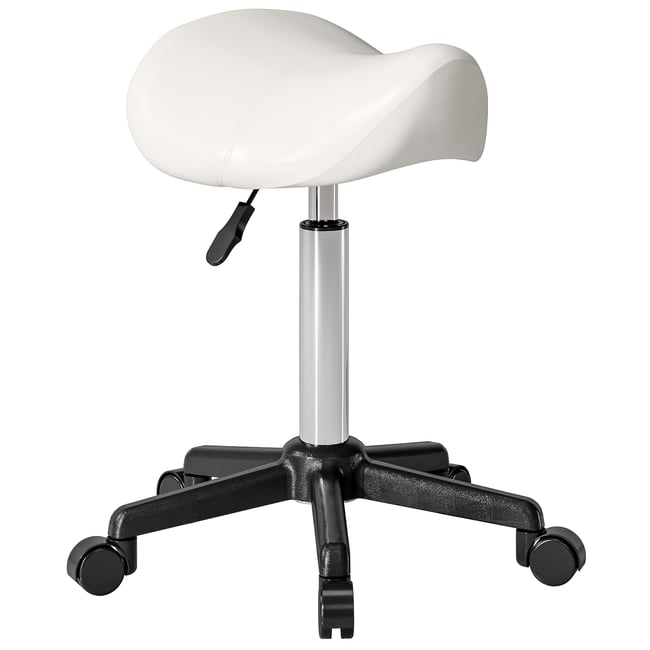Tabouret de salon Polyuréthane Blanc Couleur blanc <span itemprop=