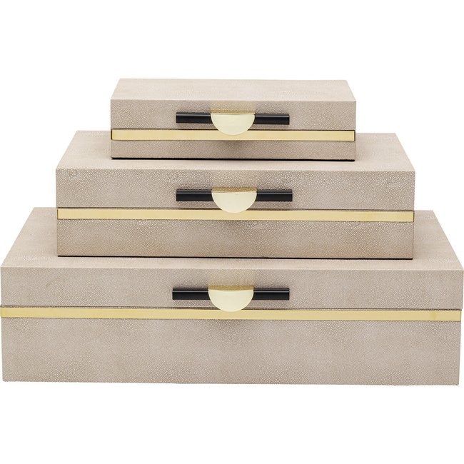 Boîtes Classy plates set de 3 - KARE DESIGN