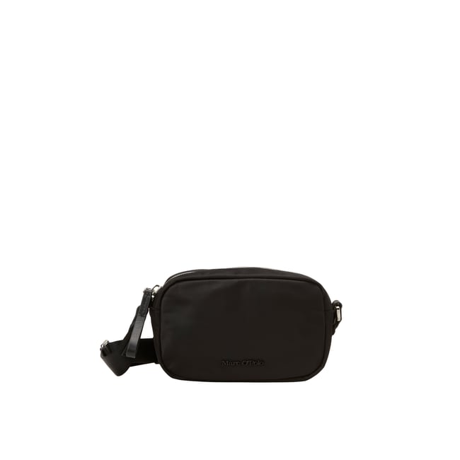Sac à bandoulière xs en matériau recyclé noir <span itemprop=