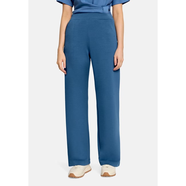 Pantalon à enfiler à poches extérieures blue horizon <span itemprop=