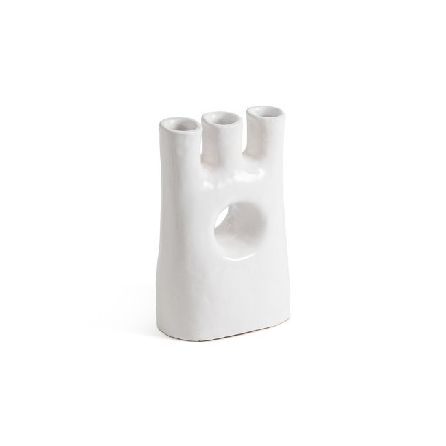 Makero 25cm Terracotta Decorative Object, white, LA REDOUTE INTERIEURS