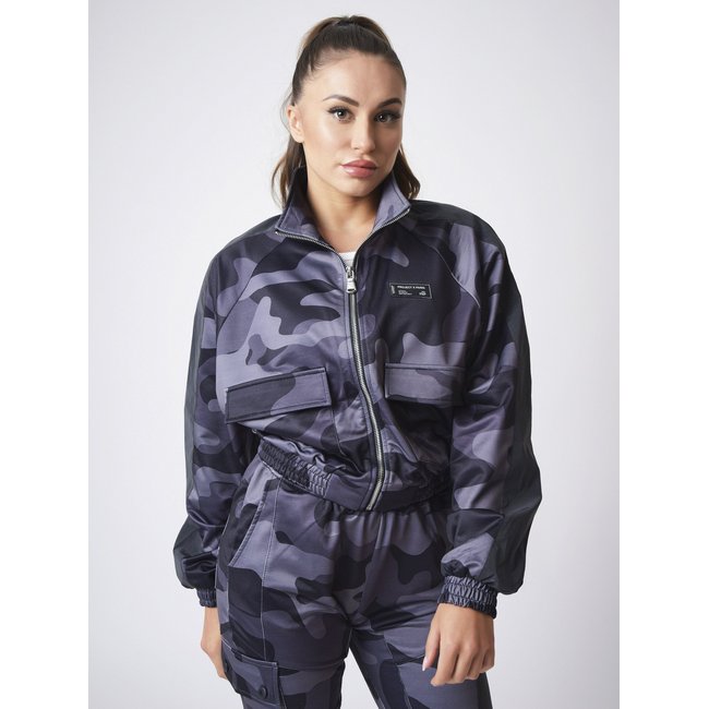 Veste courte motif camouflage - PROJECT X