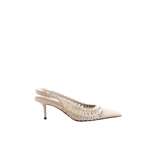 Chaussures pointues à talons en raphia - NEXT