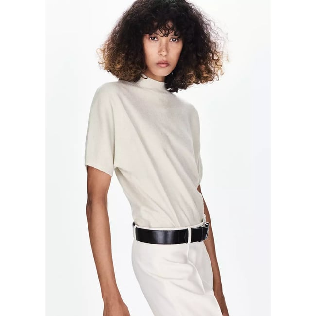 Pull-over manches courtes - MANGO